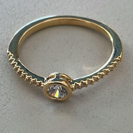 ANEL FO ZIRC RDD 5MM CX ALTA LATERAL CRAVEJ