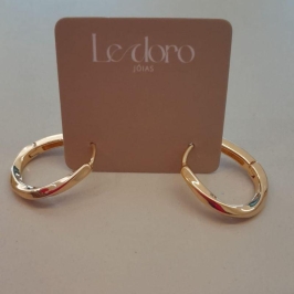 ARGOLA FO ARG OVAL TORCIDO CLICK 17MM