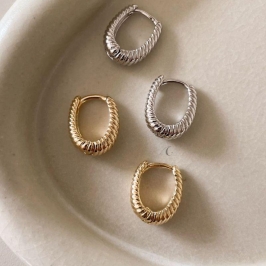 ARGOLA FO GOTA CLICK RISCADA 15MM