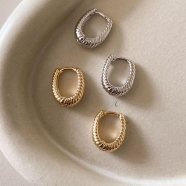 ARGOLA RB GOTA CLICK RISCADA 15MM