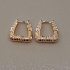 BR  FO ARGOLA  GEOMETRICA  RISCADA 17MM