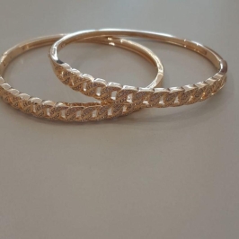 BRACELETE FO TRANCADO CRAVEJ