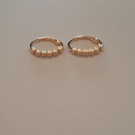 BRINCO FO ARG 6 BOLINHAS LISA 3MM