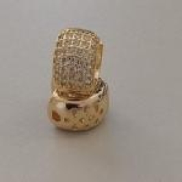 BRINCO FO ARG CRAVEJ 5 FIL 12MM VERSO GOTA VAZ