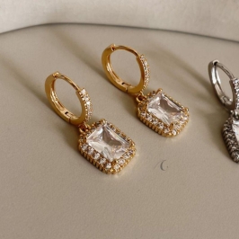 BRINCO FO ARG CRAVEJ PEDRA QDD PEND 10MM