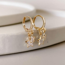 BRINCO FO ARG LISA 2 ESTRELA ZIRC PEND