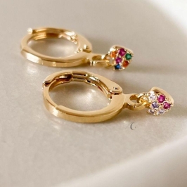 BRINCO FO  ARG LISA CORA PEND 3MM