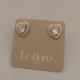 BRINCO FO CORAÇÃO ZIRC 4MM 1 FIL CRAVEJ 8MM