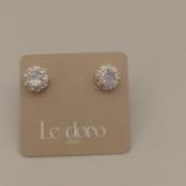 BRINCO FO FLOR CRISTAL 8 ZIRC 6MM