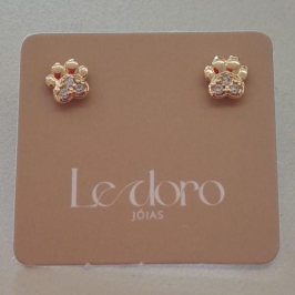 BRINCO FO PATA DE CACHORRO CRAVEJ 5MM