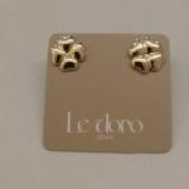 BRINCO FO TREVO DE 4 FOLHAS LISO CORA  8MM