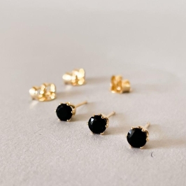 BRINCO FO ZIRC CX ALTA PRETO RDD 4MM