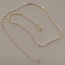 CHOKER   FO ZIRC BAGUETE CRISTAL 1,7MM 30CM+ALONG