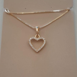 COL FO CORA 1 FIL CRAVEJ 12MM VENEZ 45CM+ALONG