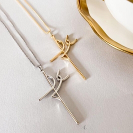 COLAR FO FE LISO 6CM CORR VENEZ 45CM + ALONG