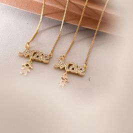 COLAR  FO MAE CRAVEJ MENINO PEND VENEZ 45CM + ALONG