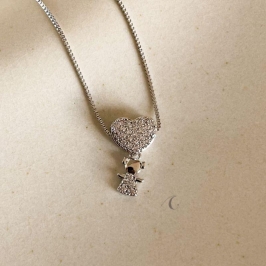 COLAR RB CORA CRAVEJ MENINA CORR VENEZ 45CM