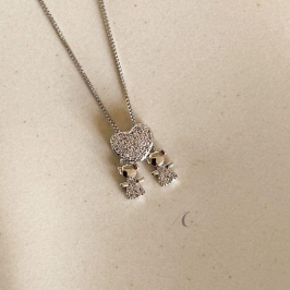 COLAR RB CORA CRAVEJ MENINAS CORR VENEZ 45CM