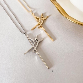 COLAR RB FE LISO 6CM CORR VENEZ 45CM + ALONG