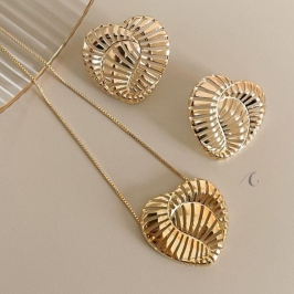 CONJ FO CORA VAZ CARACOL CORR 45CM + ALONG