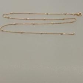 CORRENTE FO 15 BOLINHA LISA CORR VENEZ 40CM