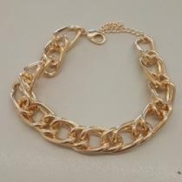 PULSEIRA FO ELOS DUPLO LONGO 11MM 19CM+ALONG