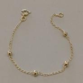 PULSEIRA FO INF  4 BOL LISA 3MM 15CM