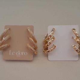 TRIO FO ARG 2 FIL VERSO VAZ GOTA 17MM  15MM 13MM