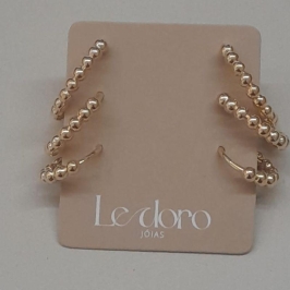 TRIO FO ARG DETALHE BOLINHA 16MM 14MM 11MM