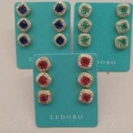 TRIO FO  ZIRC QDD CRAVEJ 6MM AZUL VERDE ROSA