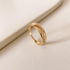 ANEL FO MEIA ALIANCA 1 FIL CRAVEJ