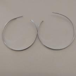ARGOLA DE AÇO  FINA 5CM 2MM TARRACHA