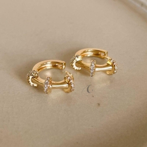 BR FO ARGOLA 3 MEIA LUA 1 FIL CRAVEJ 11MM