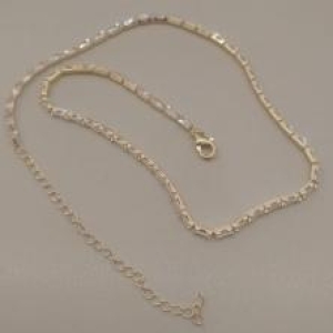 CHOKER   FO ZIRC BAGUETE CRISTAL 1,7MM 30CM+ALONG