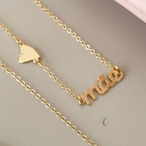 COLAR FO MAE CORA LISO CORR CADEADO 40CM + ALONG