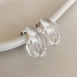 BRINCO ACRILICO GOTA PINO ACO