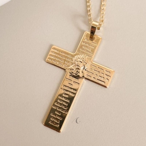 CORRENTE FO CRUZ PAI NOSSO CORR GRUME LONGA 2MM 60CM