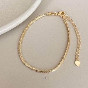 PULSEIRA FO LACRAIA FINA 2.5MM 16CM+ALONG