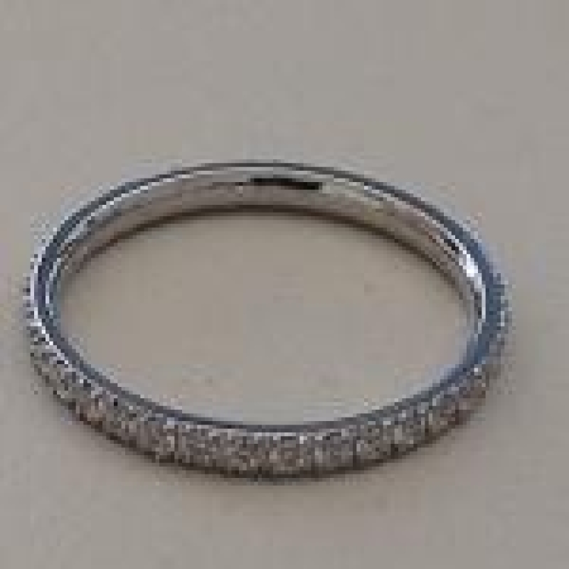 ALIANÇA AÇO CRAVEJ 1,8MM