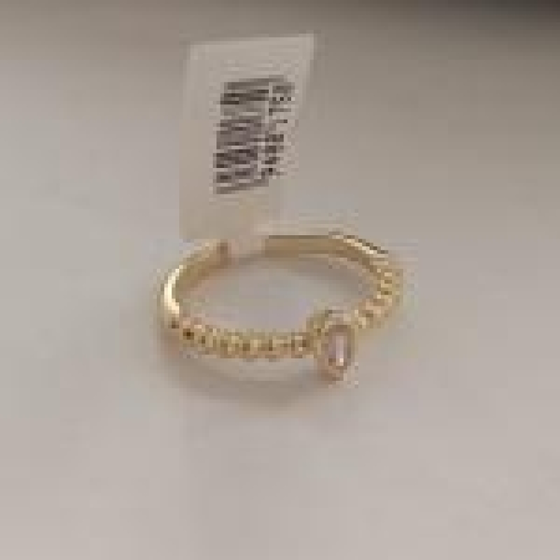 AN FO GOTA PEDRA ZIRC 4MM LATERAL BOLINHA LISA 2MM