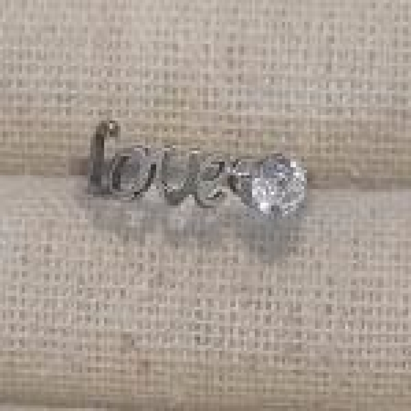 ANEL AÇO LOVE ZIRC RDD 4MM