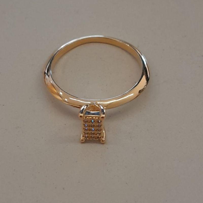 ANEL FO RETANGULO CX ALTA CRAVEJ 4 PONTAS 3,5MM