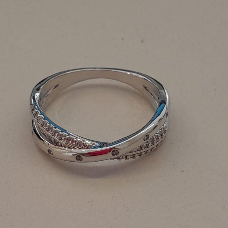 ANEL RB X 2 FIL CRAVEJ 1 FIL ZIRC LISO