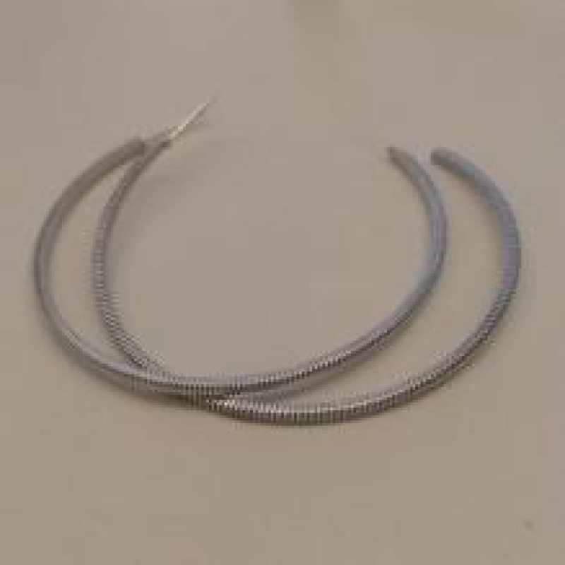 ARGOLA AÇO CORDA DE VIOLÃO  5CM