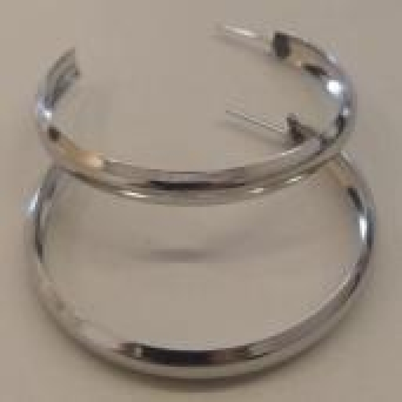 ARGOLA AÇO LISA 5CM  5MM