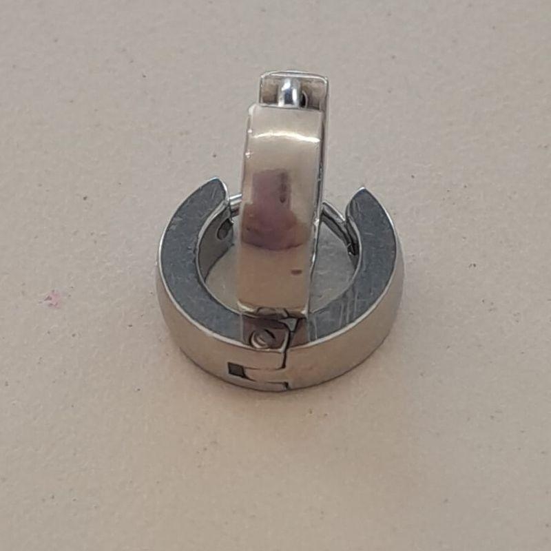 ARGOLA ACO  LISA ABAULADA 10MM X 7MM
