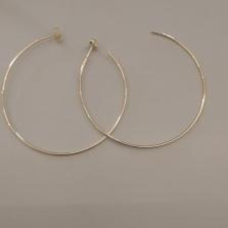 ARGOLA FO FIO  6CM LISA 1MM TARRACHA