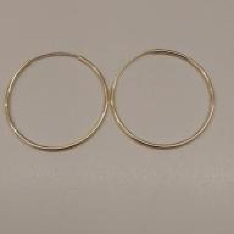 ARGOLA FO FIO TUBO  FECHO INVISIVEL 3CM 1,5MM