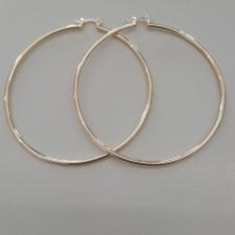 ARGOLA FO TUBO FINO 1,7MM FECHO ITALIANO 4CM