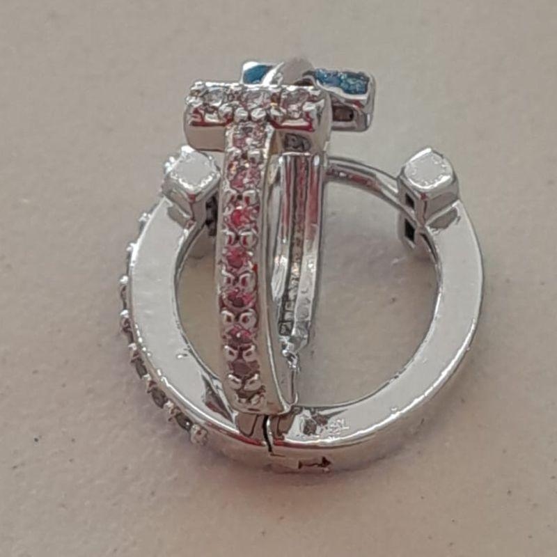 ARGOLA RB CRUZ CRAVEJ 6MM